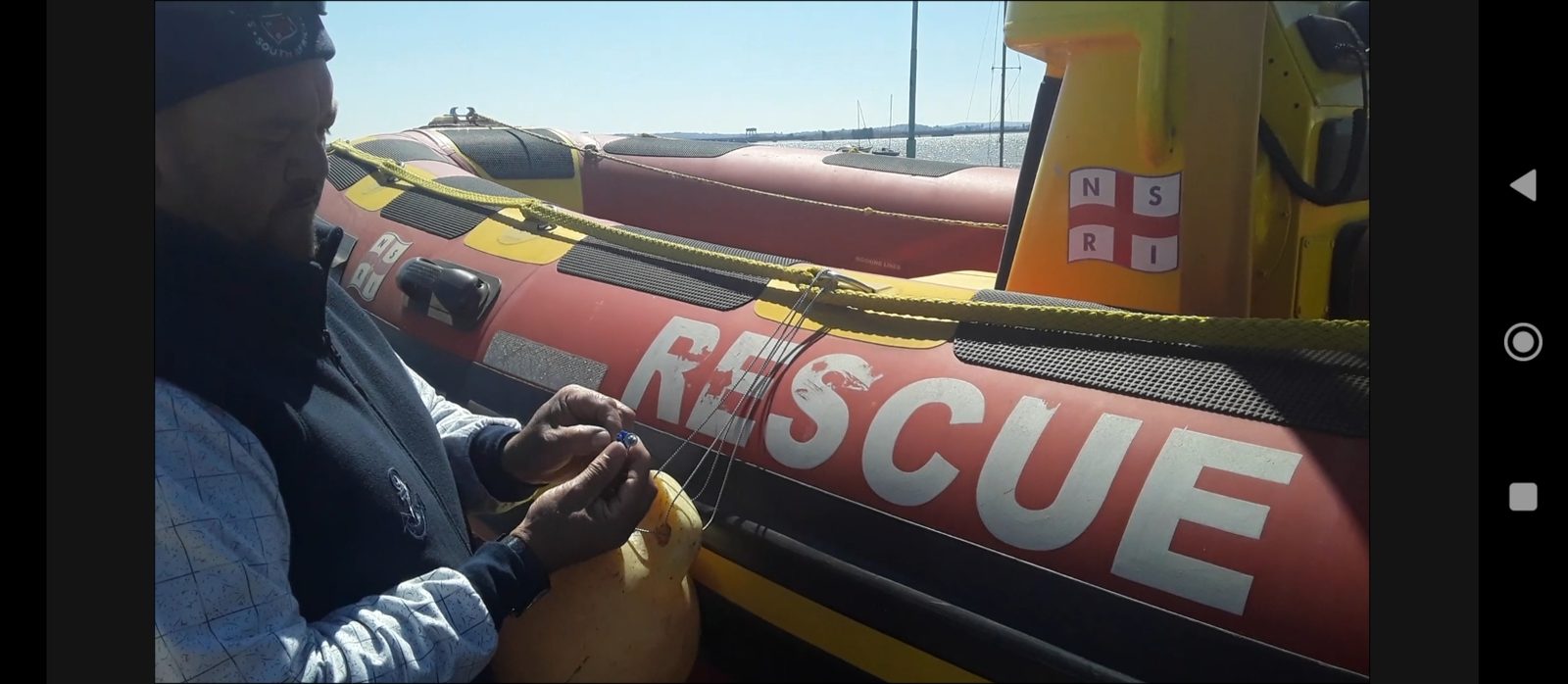 ViceTye in use on an NSRI rescue boat
